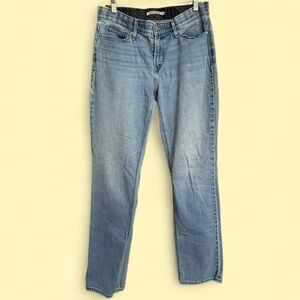 Levi's 525 Light Blue Straight Leg Women's Jeans